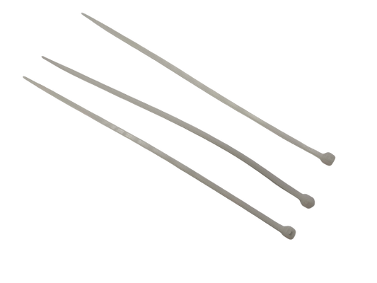 100 Stück 3,6 x 140, 150, 200 oder 250 mm Kabelbinder weiss
