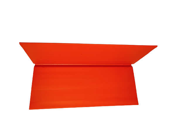 Kantenschutz L-Profil Stärke 5mm orange Länge 400mm, 800mm oder 1200mm